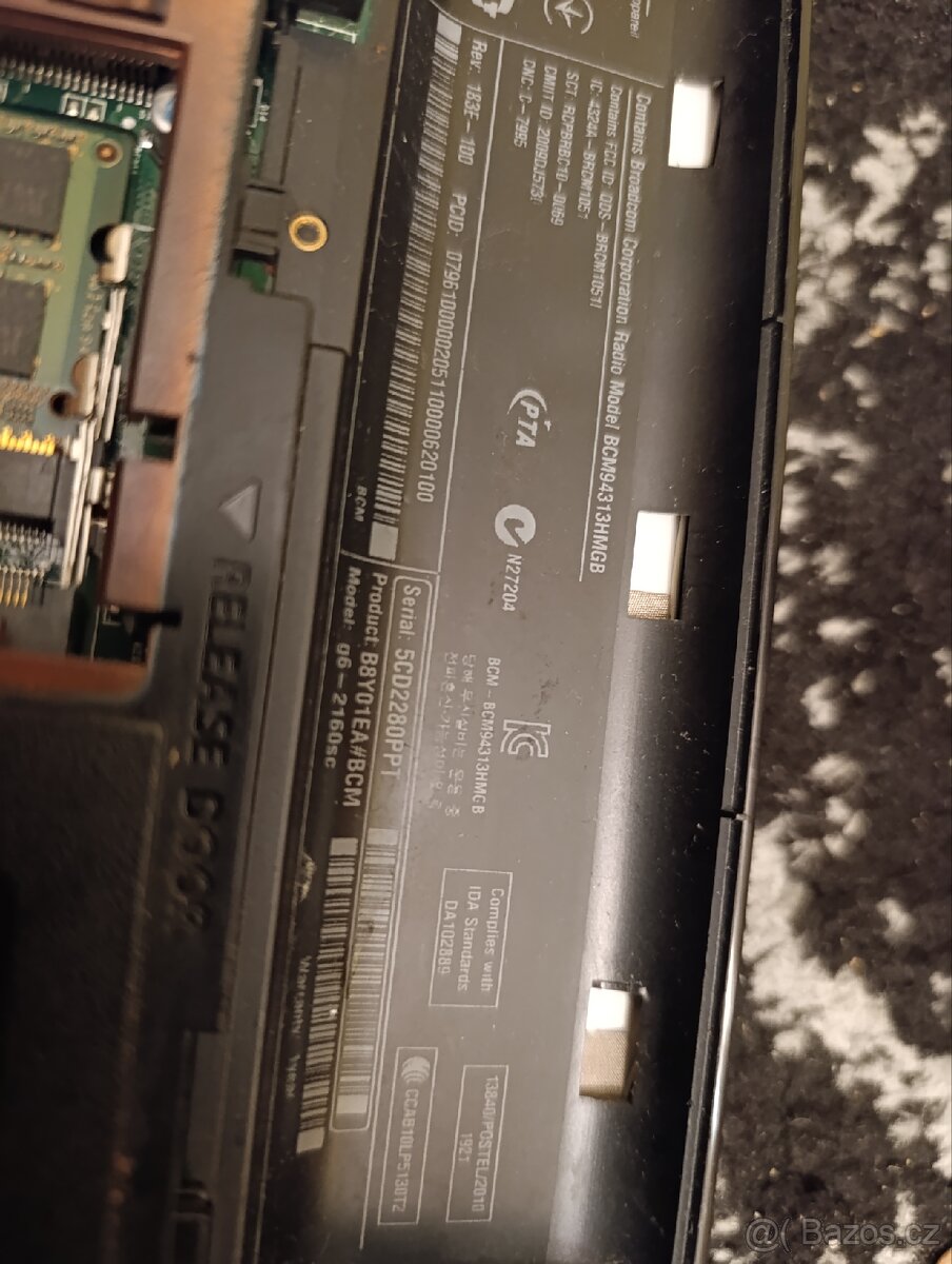 Notebook HP G6 na díly nebo opravu - 4