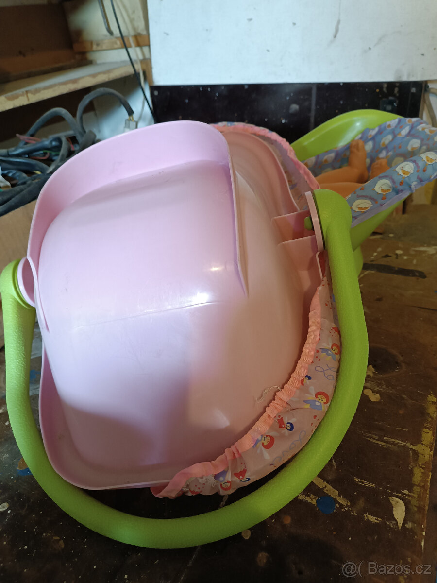 Lehátko-vajíčko pro panenky, - 4