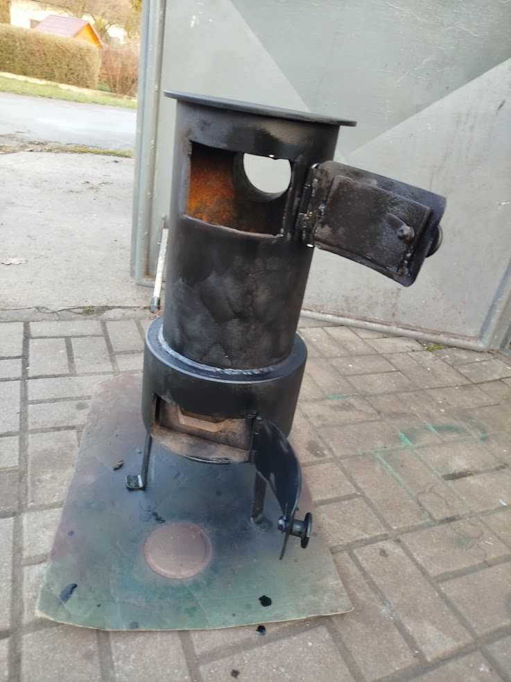 ocelová kamna na dřevo - 4