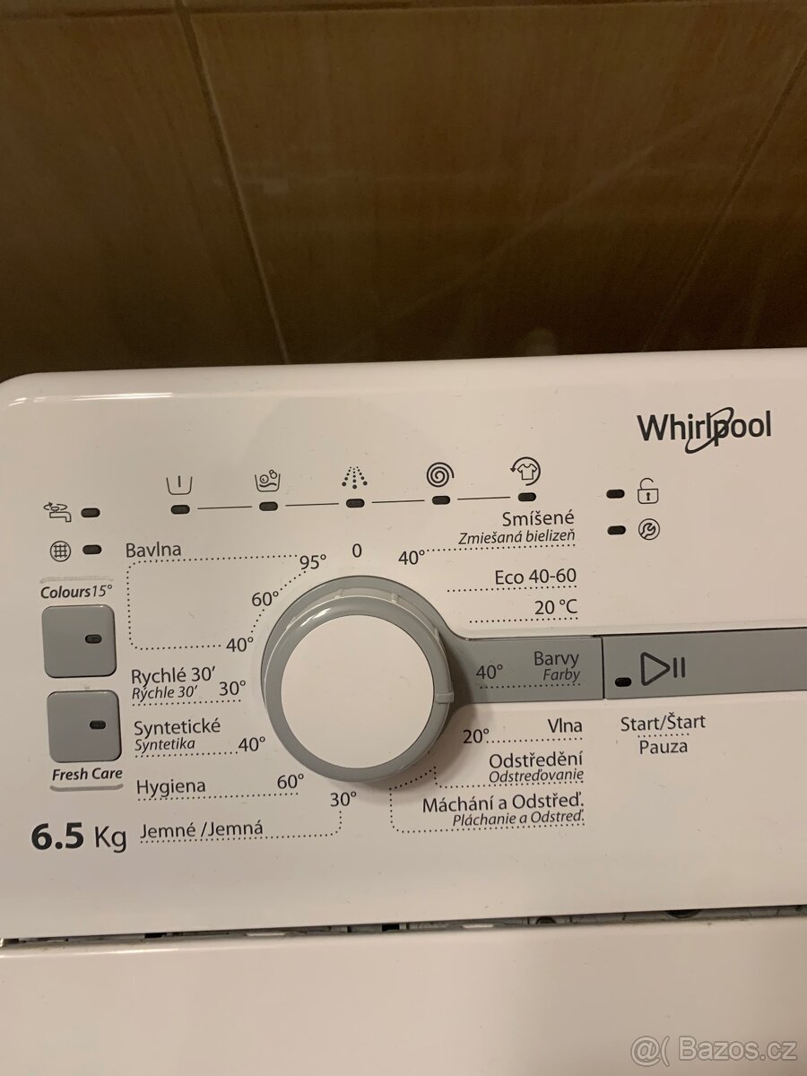 Pračka Whirlpool TDLR 65230SS. - 4