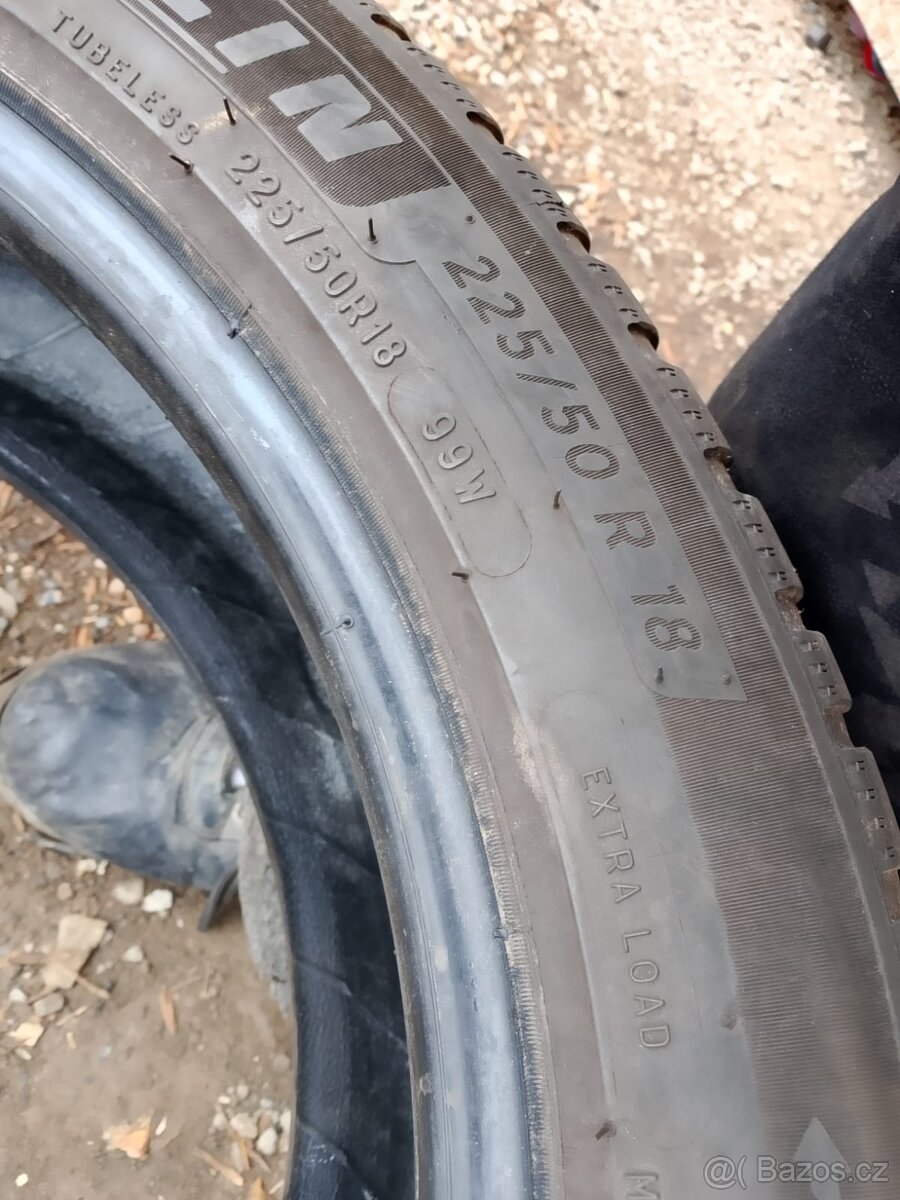 225/50/18 99w Michelin - celoroční pneu 2ks - 4