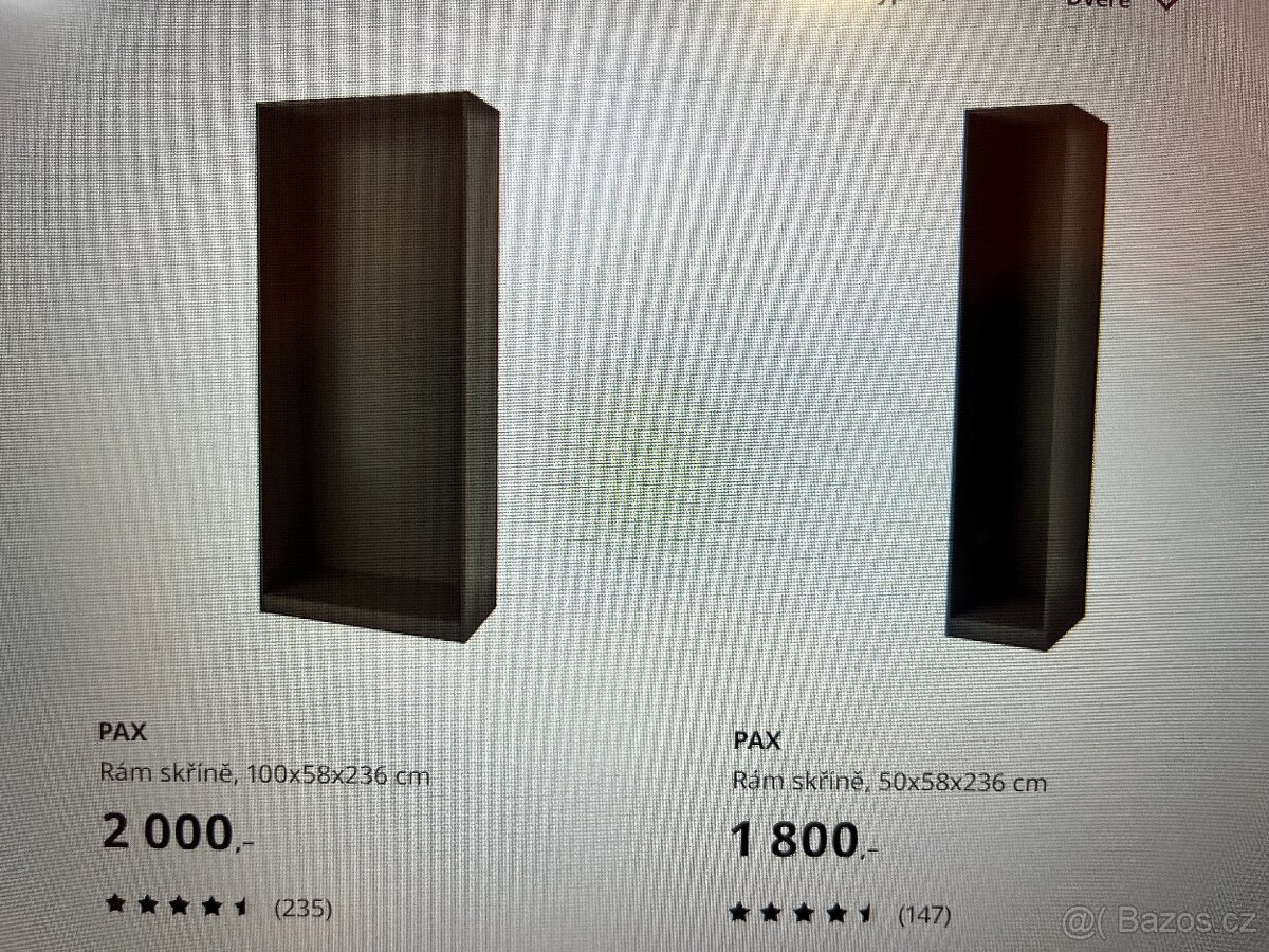 nábytek do ložnice = postel, skříň, komody - 4