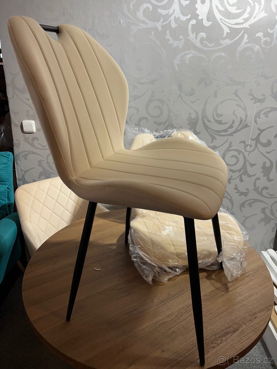 2x jídelní židle - NOVÁ - 4