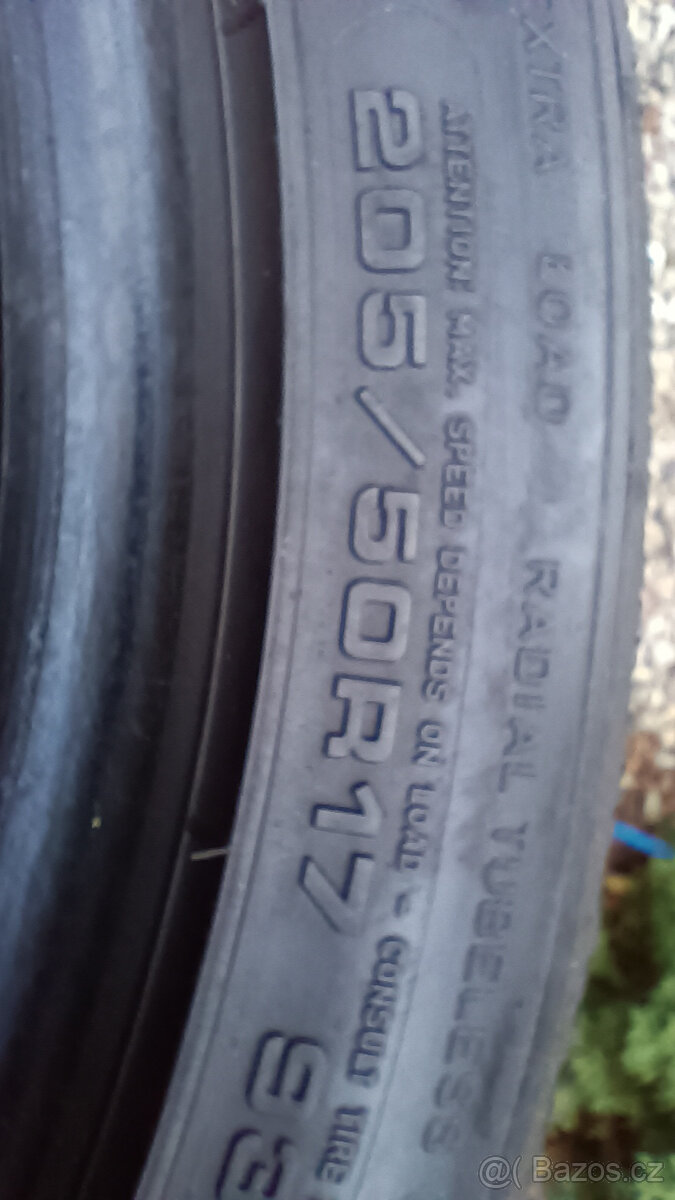 Zimní pneu Dunlop 205/50 R17, 7mm (#181) - 4