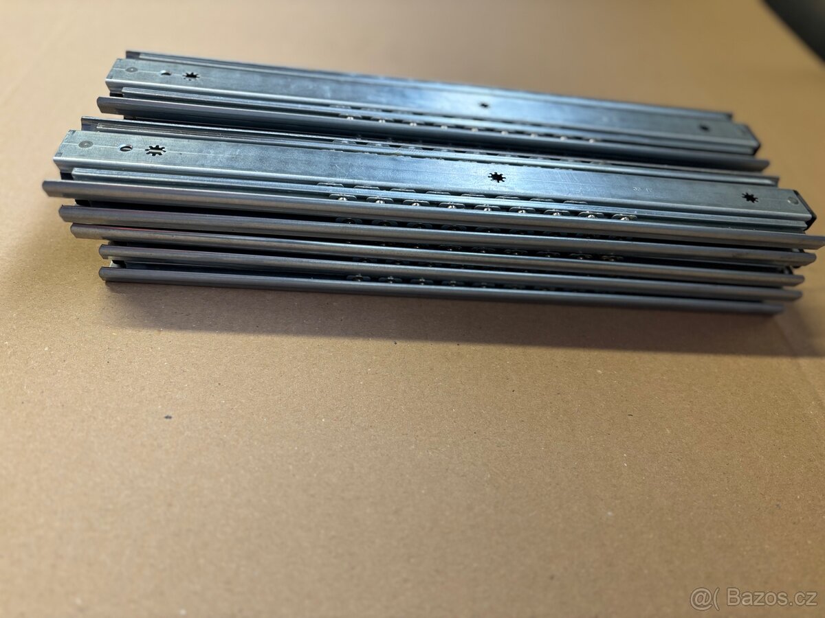 Zásuvkové výsuvy,pojezdy šuplíku - 4