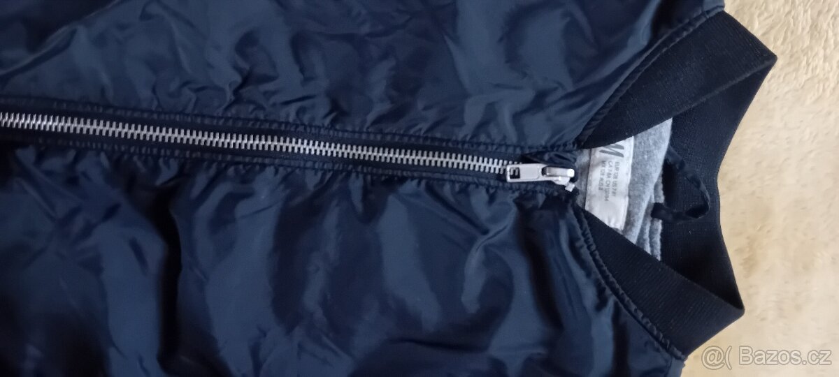 N.ová chlapecká podšitá šusťáková bunda H&M 128 - 4