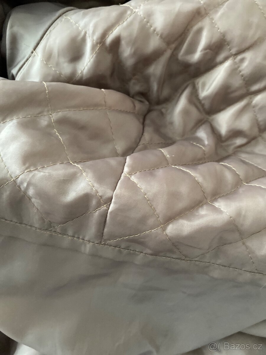 Kasmirovy vlneny kabat dlouhy bezovy 38 hnedy - 4