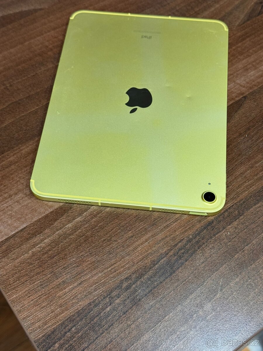 iPad 10 (2022) 64GB LTE žlutý - 4
