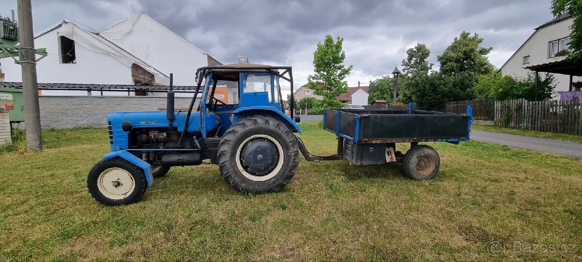 Zetor 4011 + vlek - 4