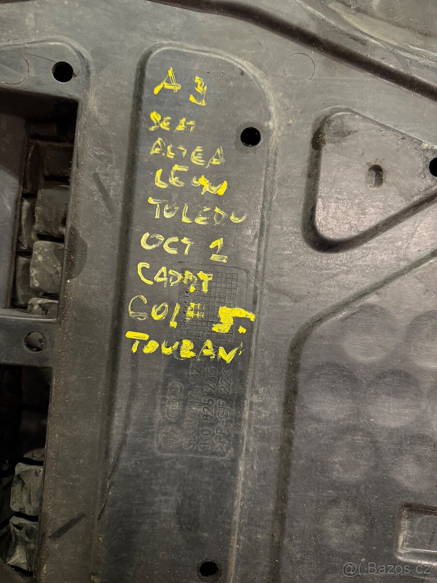 Skoda octavia 2 spodni kryt motoru - 4