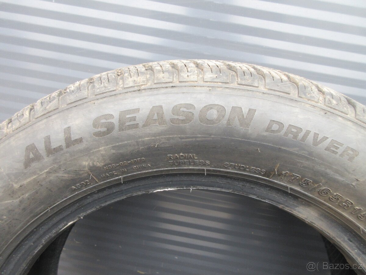 4x celoroční pneu 175/65 R15 84H - 4