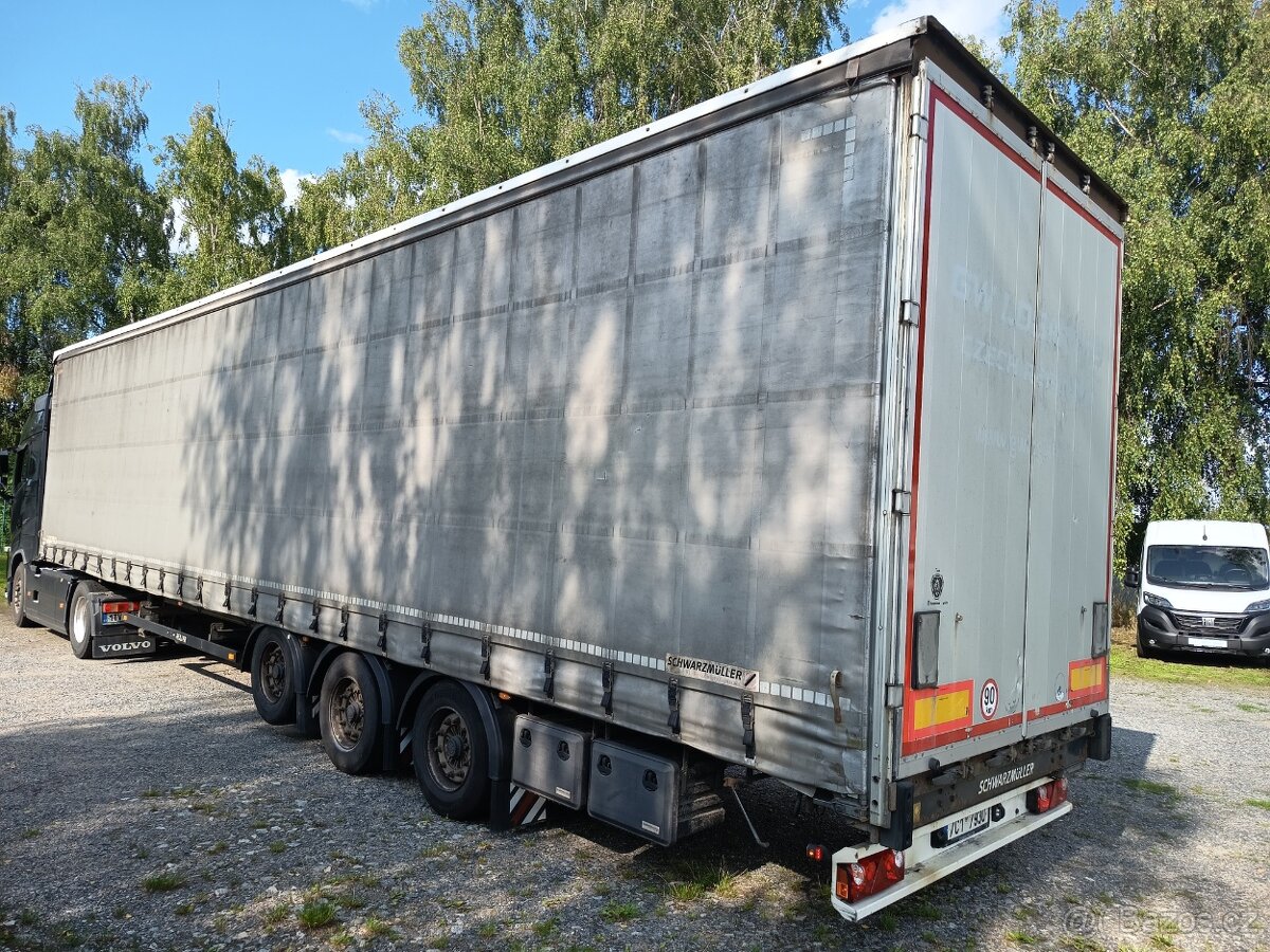 Schwarzmüller SPA 3/E Mega,3 str.shrnovačka,zvedačka,r.2016 - 4