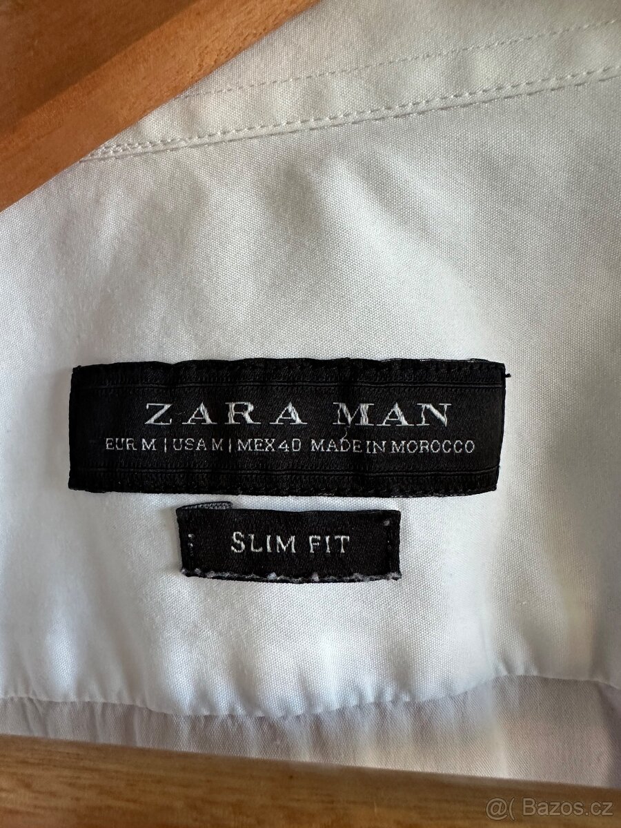 Pánský oblek Zara + kalhoty + košile - 4