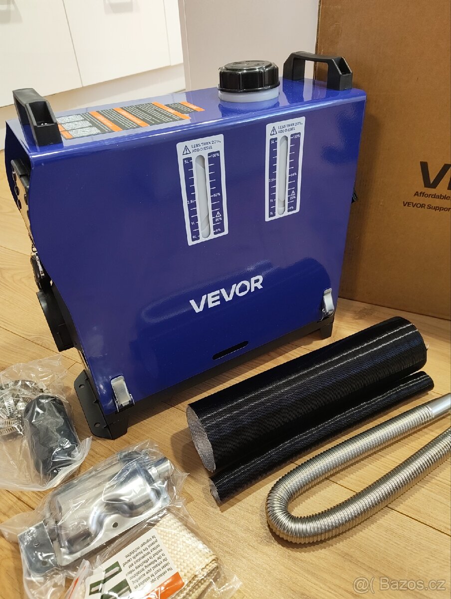 Naftové topení Vevor 8kw - 4