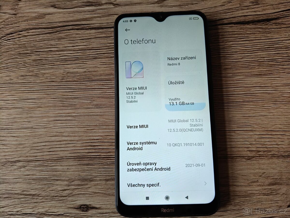 Xiaomi Redmi 8 LTE-6,22"IPS/4GB RAM/ 64GB cerna - 4
