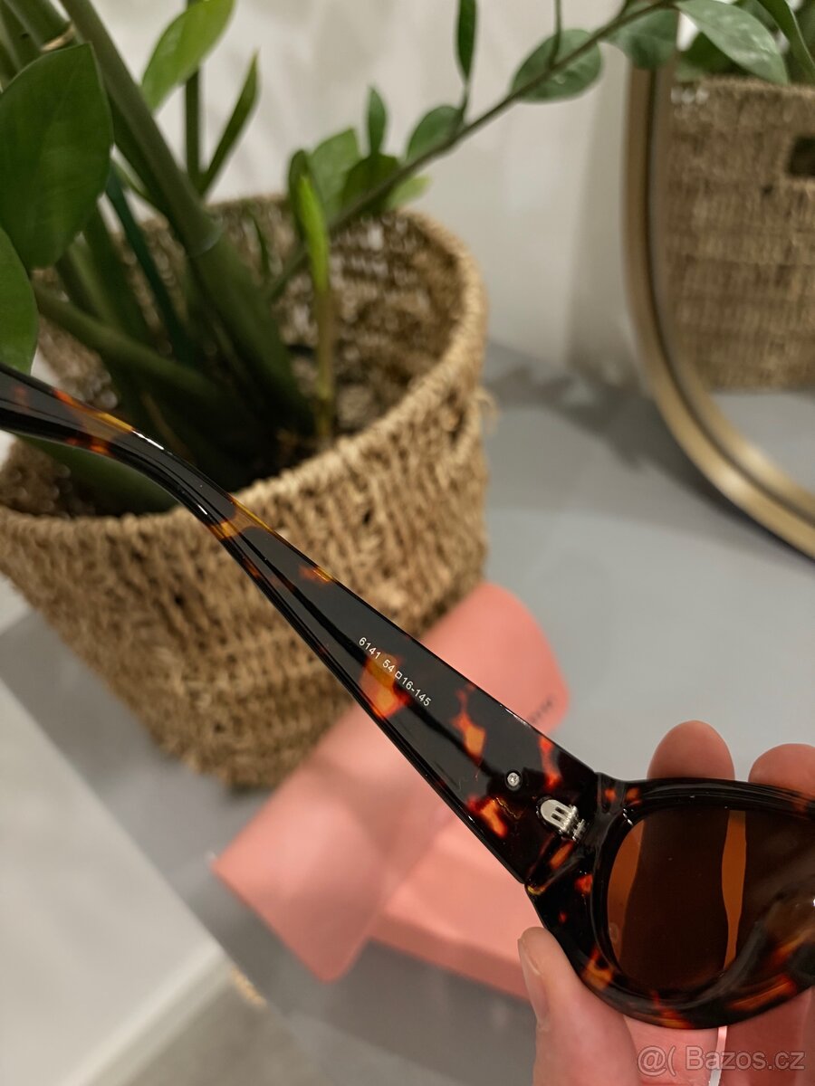 Hnědé brýle Miu Miu - 4