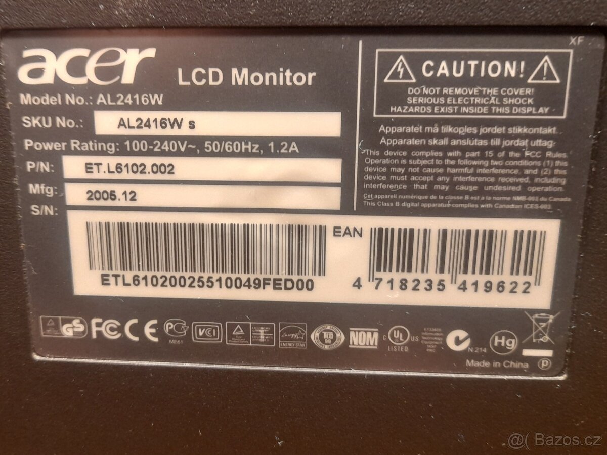 Monitor ACER - 4