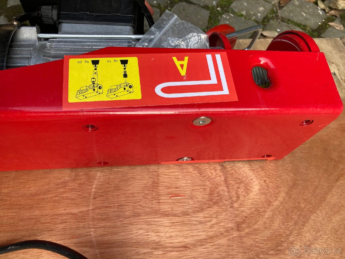 Elektrický lanový naviják 100/200 kg s DO - 4