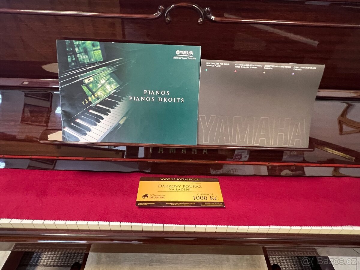 Japonské pianino Yamaha mod. P116 CP se zárukou 5 let. - 4
