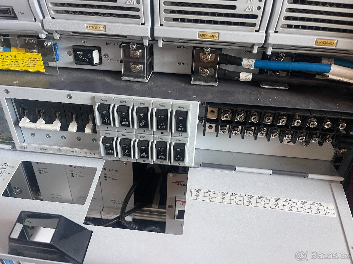 Profi 48V DC zdroj Huawei + VAPEL/Emerson, 90A, 3F 400V - 4