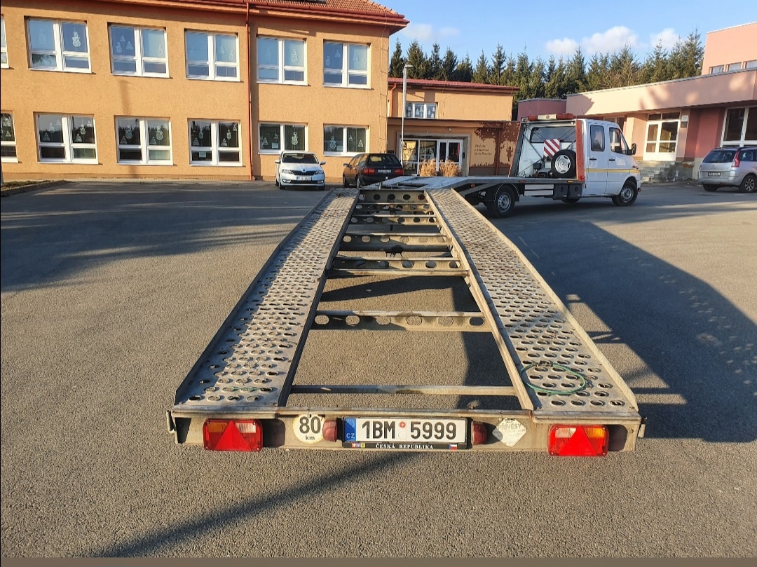 Vapp 3.5T r.v.2008,vlek na 2 auta,nova stk,napravy knott neu - 4