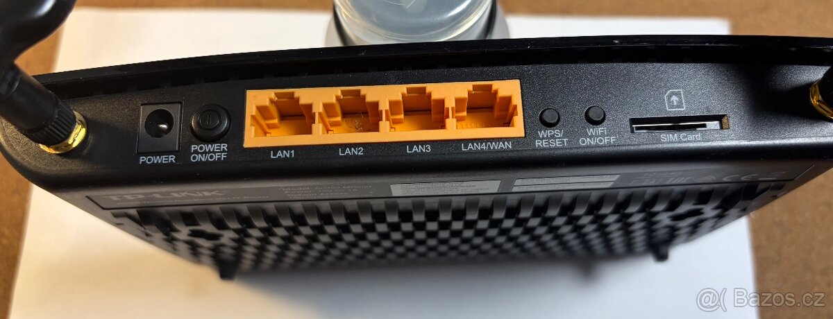 TP -link Archer MR200 na SIM 4g Wifi router na SIM 4g o2 a - 4