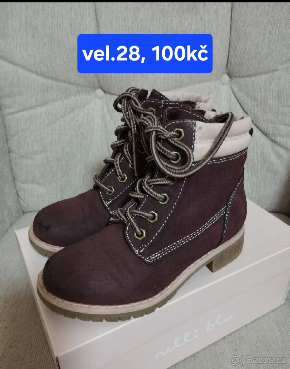 Boty- zimní a podzimní pro holky - 4