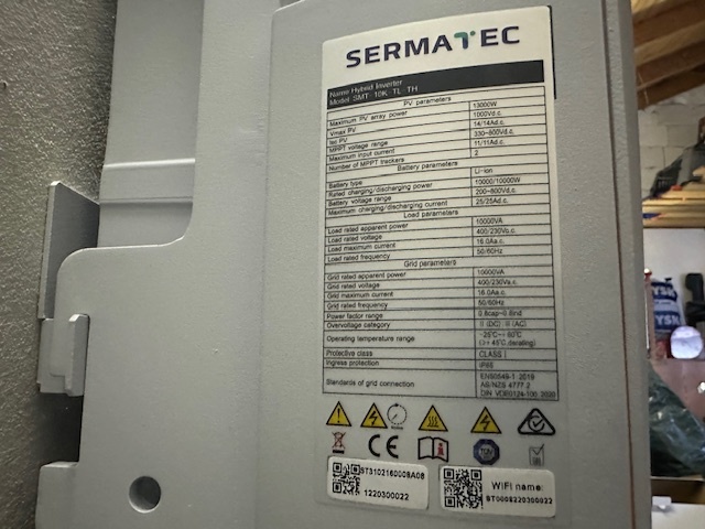 Sermatec - třífázový hybridní měnič FVE - 4