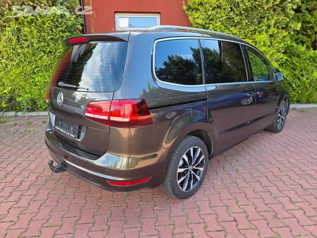 VW Sharan 2.0TDI 110kW,2015,DSG,xenon,tažné,serviska - 4