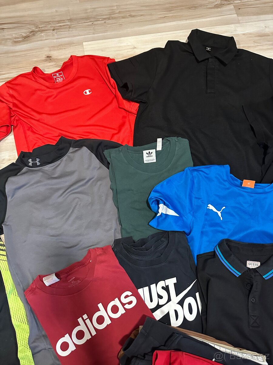 Nabízím pánské oblečení vel. M - 4