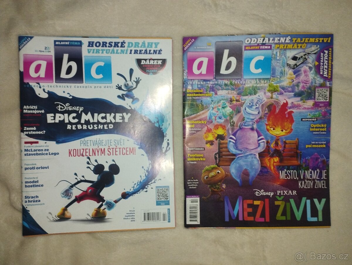 časopisy ABC + papírový model - 4