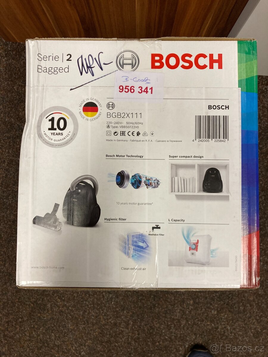 Vysavač Bosch BGB2X111 NOVÝ - 4