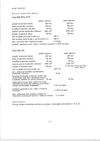 AUTO LIAZ -ŠT180 - PŘÍRUČKA 14 - BRZDY + PŘÍRUČKA 1.3 SPOJKA - 4