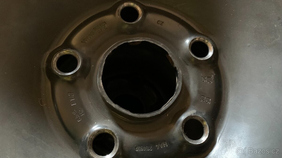 Zimní pneu 195/65r15 / sada s disky r15 5x112 /Octavia II - 4