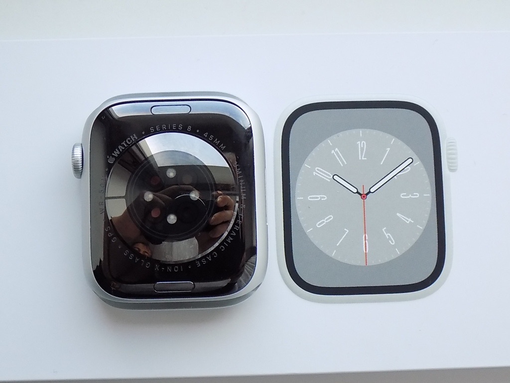 APPLE Watch Series 8 41mm Starlight - ZÁRUKA - TOP -100%BAT - 4