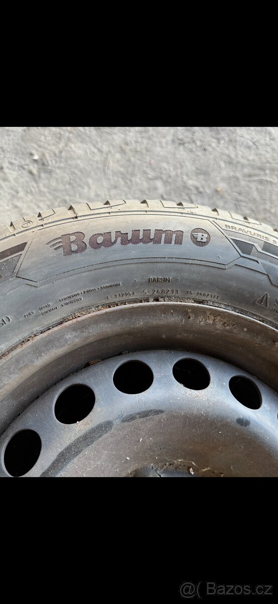 Sada 4ks letních kol Barum Bravuris 5 195/65 R15 5x112 - 4