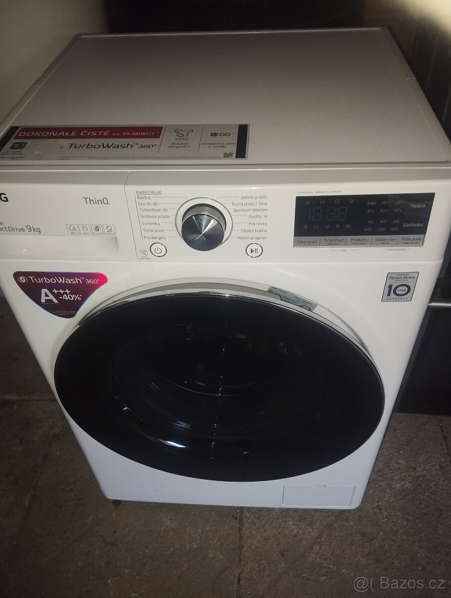 Pračka LG pěkný stav 9kg - 4