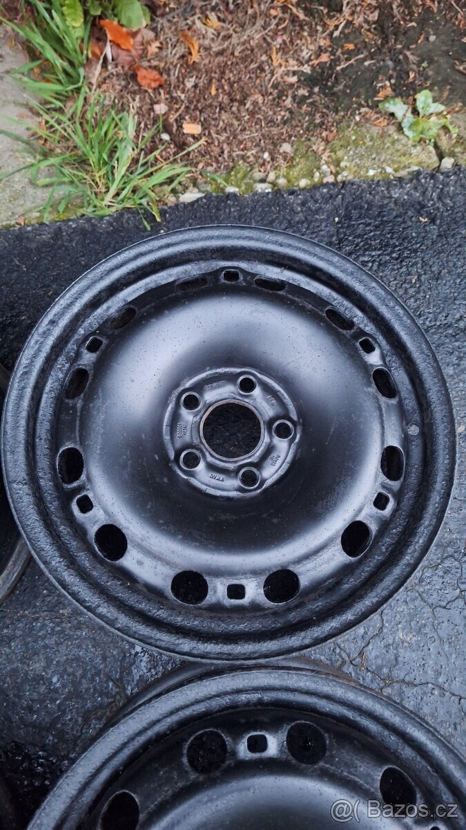 Plechové disky 5x100 R15 - 4