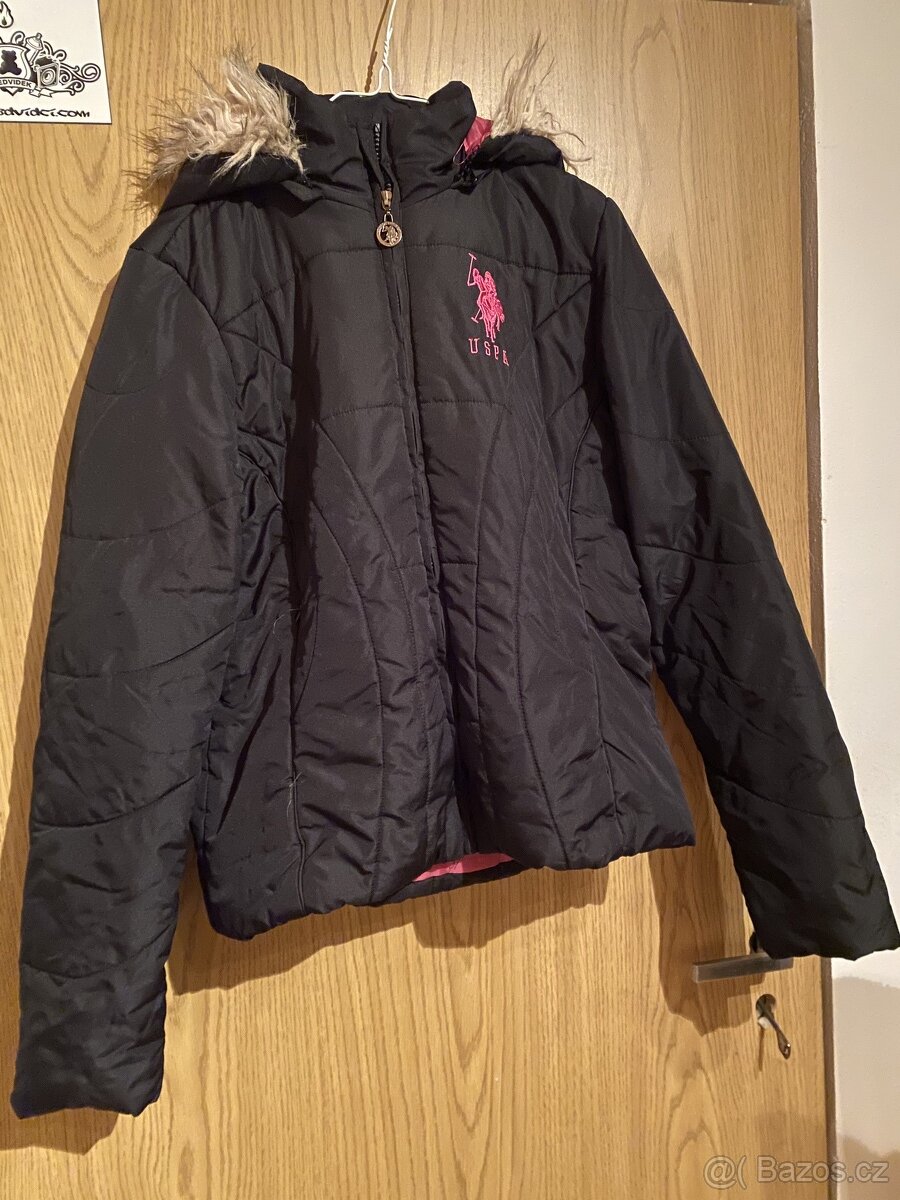 Dámská černá bunda USPA vl.L - 4