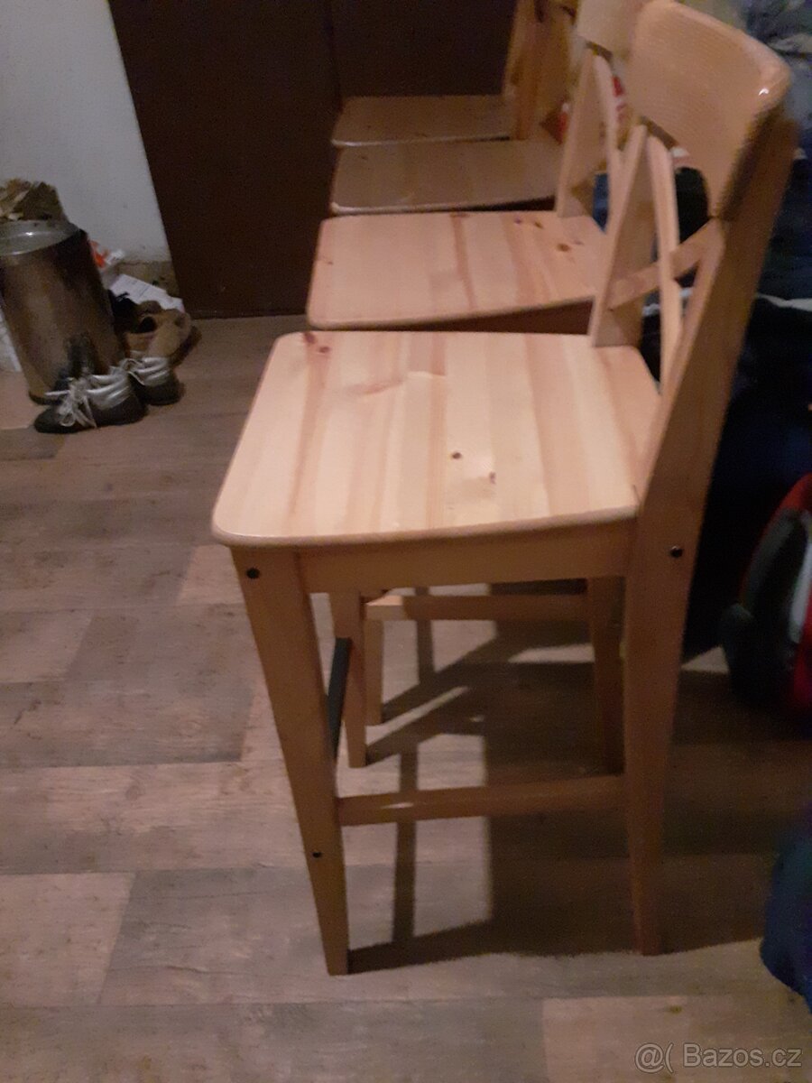 Ikea barová židle Ingolf - 4