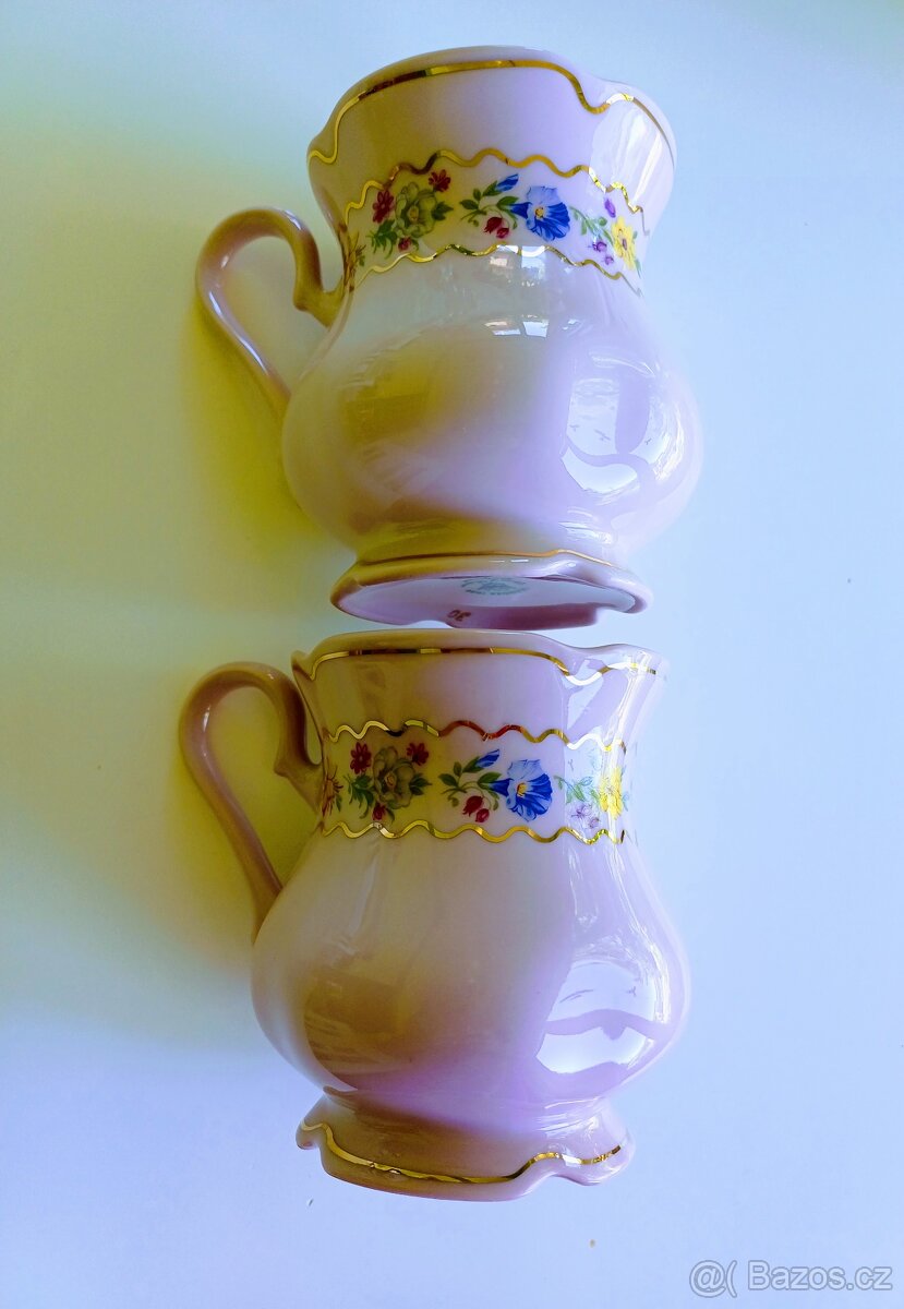 2 ks růžový porcelán - 4