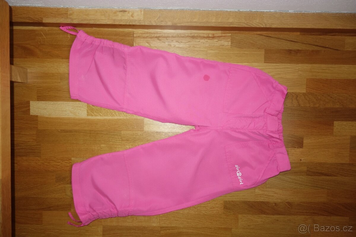 2x kalhoty (i 3/4) pro dvojčata vel.116 - 4