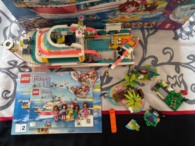 Lego Friends 41381, návod, krabice. - 4