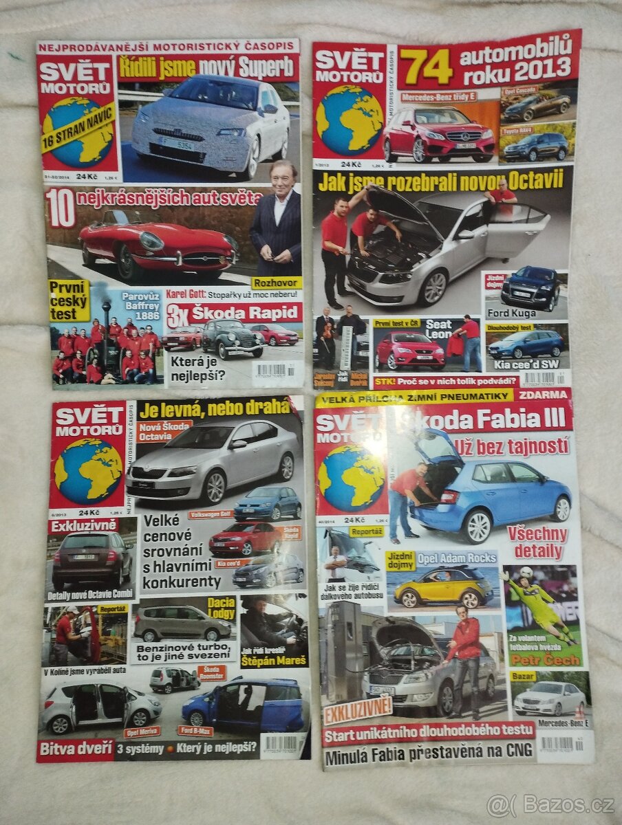 časopisy o autech - 4