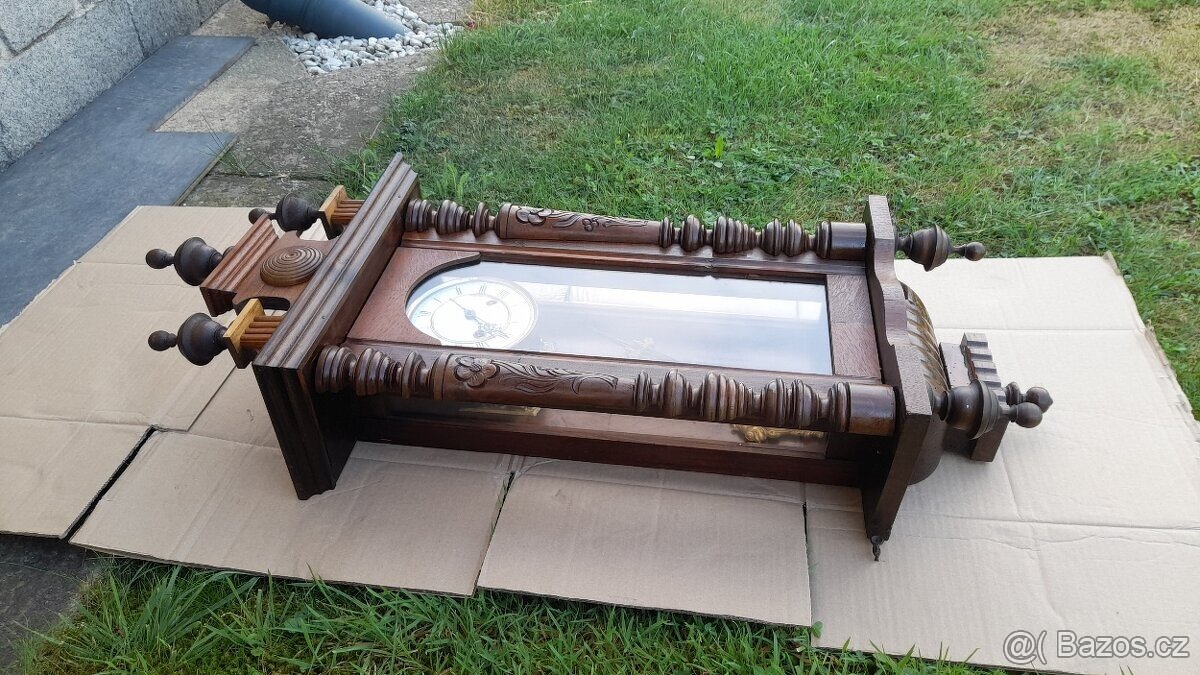 Staré nástěnné hodiny 100 cm - 4