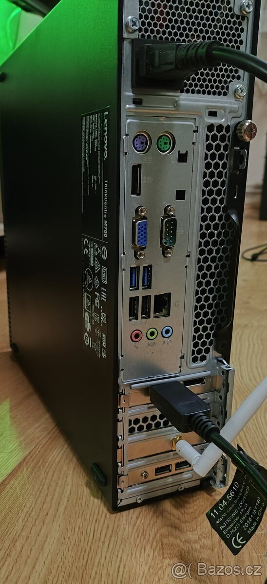 PC Lenovo M700 Intel i5/DDR4 8GB/SSD/GPU R520 2G/Wi-Fi + LCD - 4