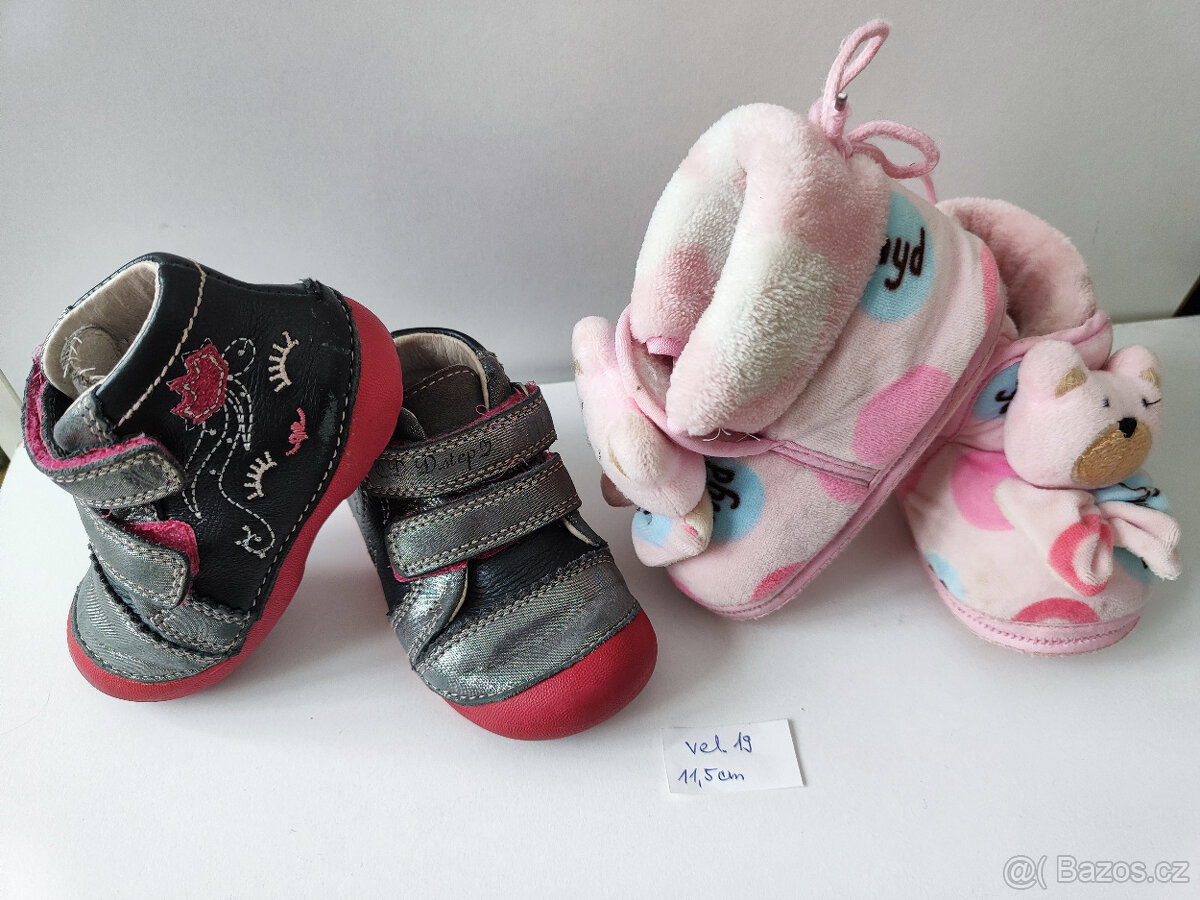 Holčičí botičky - vel. 19 - 4