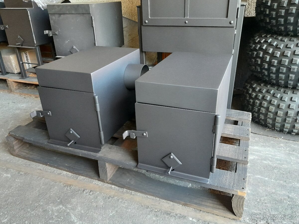 Topeniště - kamínka k udírně - 4