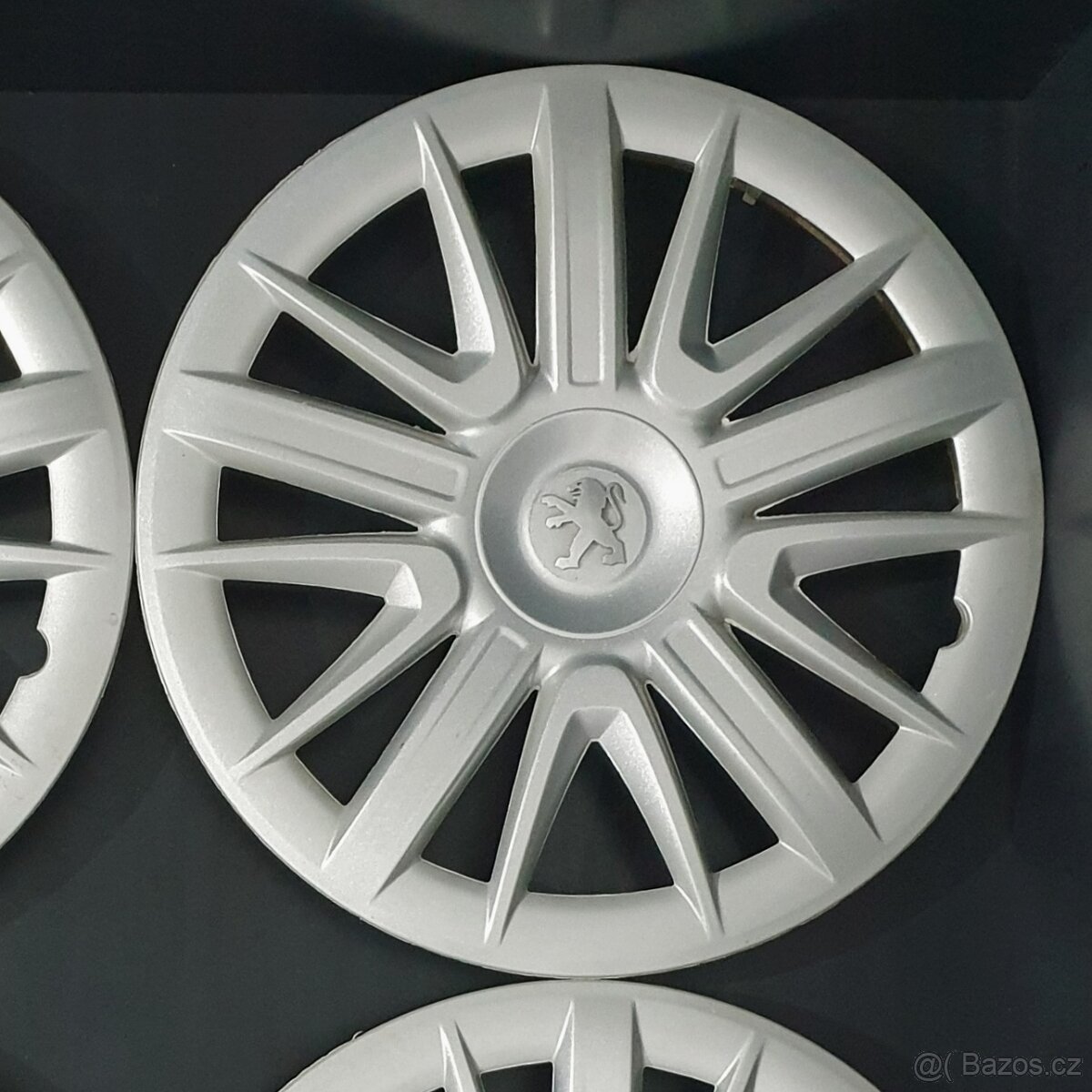 Zánovní poklice Peugeot 15" ORIGINÁLNÍ č. B1 - 4