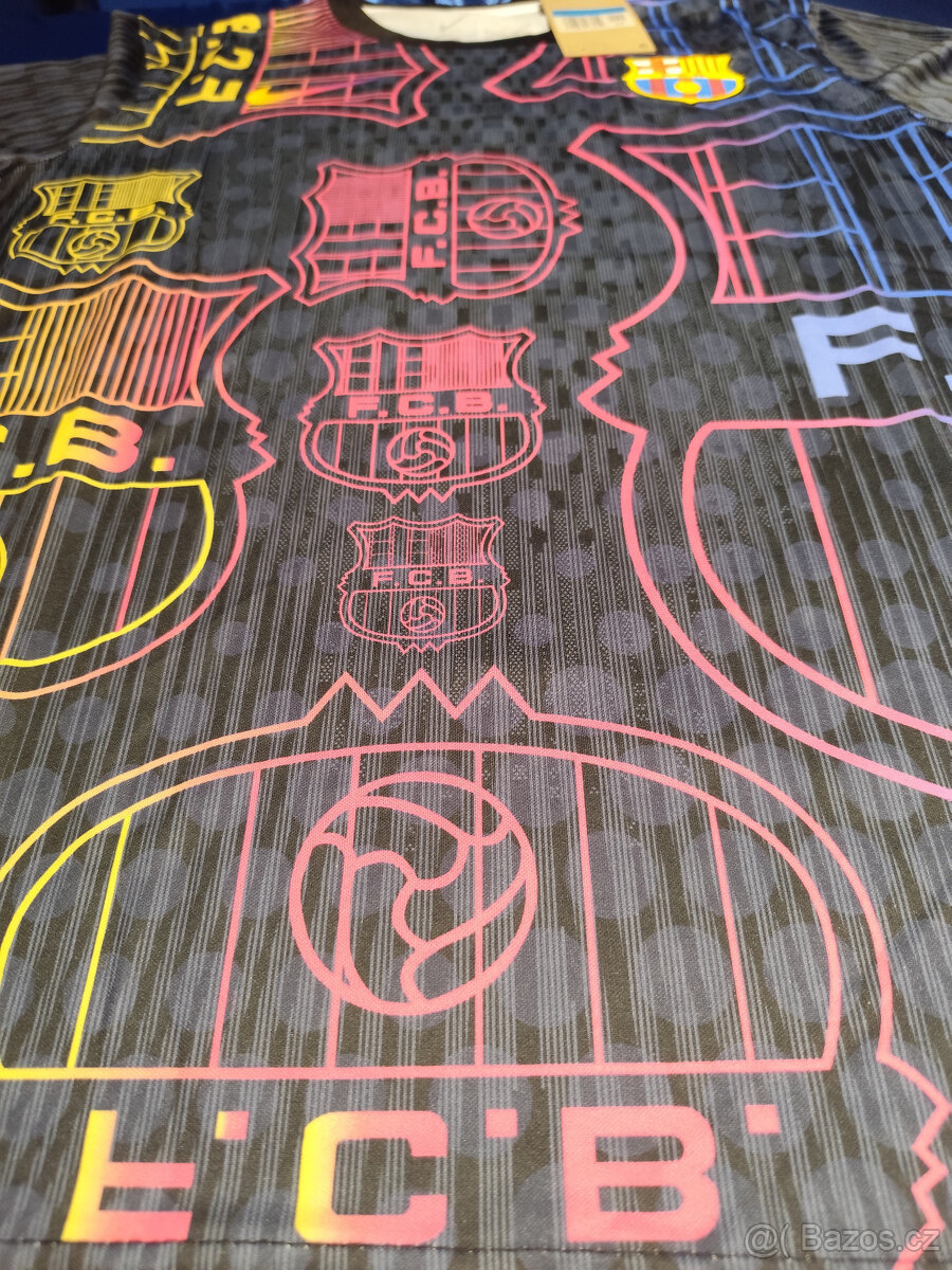 Dres Fc Barcelona Unikátny Farebný Nový s visačkami La Liga - 4